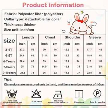 L SERVER Girls Peacoat,Girls Dress Coat, Peacoat with Woolen Collar,Fashion Warm Blended Winter Coat Princess Bow Jacket,Pink 150