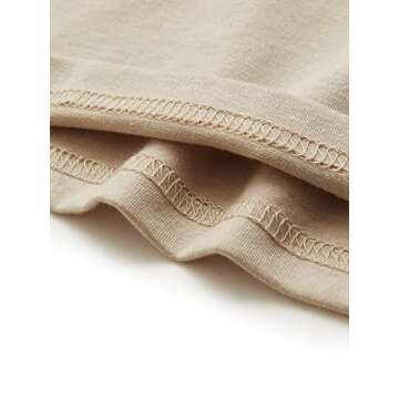 SOLY HUX Women's Oversized Tshirts Letter Graphic Summer Vintage Tees Loose Casual Gym Tops Khaki Graphic Letter S