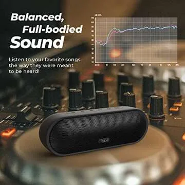 Tribit MaxSound Plus Portable Bluetooth Speaker with 24W Louder Sound, Exceptional XBass, 20H Playtime, IPX7 Waterproof, USB-C, TWS for Party, Outdoor