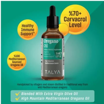 TALYA Oregano Oil for Immune Support & Digestive Health