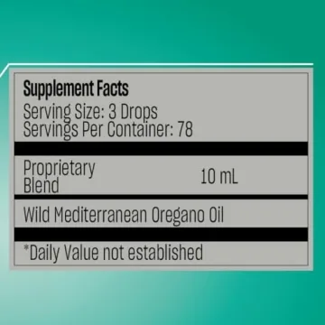 TALYA Oregano Oil for Immune Support & Digestive Health