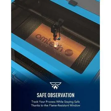 OMTech 60W CO2 Laser Engraver for Precision Engraving
