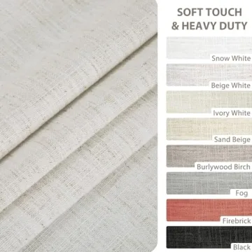 Elegant HOMERILLA Pinch Pleated Curtains for Home Decor