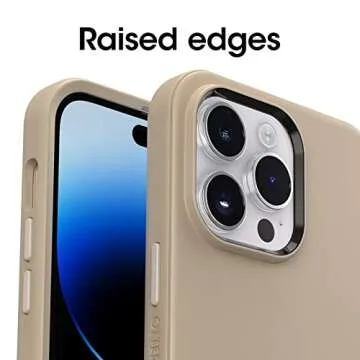 OtterBox iPhone 14 Pro Max (ONLY) Symmetry Series Case - Dont Even CHAI (Brown), Ultra-Sleek, Wireless Charging Compatible, Raised Edges Protect Camera & Screen