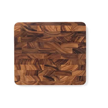 Ironwood Gourmet Acacia Wood Cutting Board, 14x16 Inches