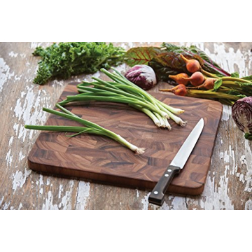 Ironwood Gourmet Acacia Wood Cutting Board, 14x16 Inches
