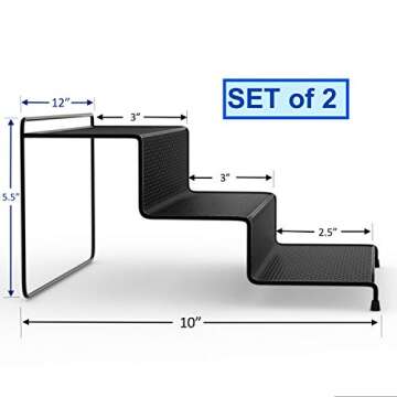 Unum Spice Rack Set of 2 - Organize Spices & Cans