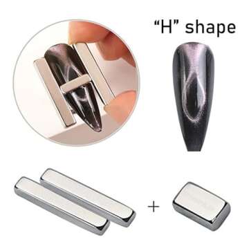HYWWPFLAY Cat Eye Nail Magnet Set for Stunning Designs