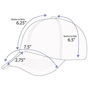 USA Flag Embroidered Cotton Baseball Dad Cap