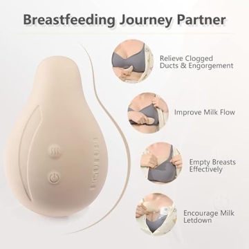 HAUTURE Warming Lactation Massager for Comfort in Nursing