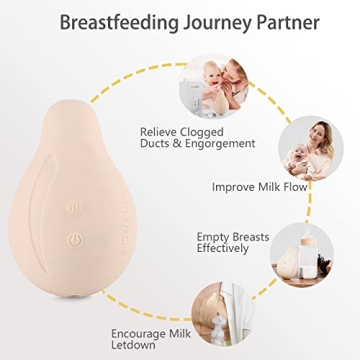 HAUTURE Warming Lactation Massager for Comfort in Nursing