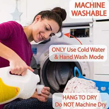 CLEVERFECT Extra Large Grocery Bags (Set of 5) - Foldable Into Pouch, Durable Heavy Duty Totes With Long Handles, Washable & Eco Friendly