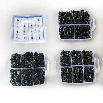 Car Retainer Clips Fasteners 635 PCS for All Vehicles
