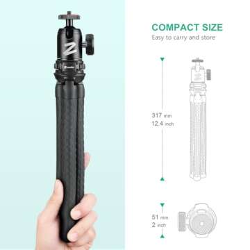 Versatile Flexible Camera Tripod for Creators and Travelers