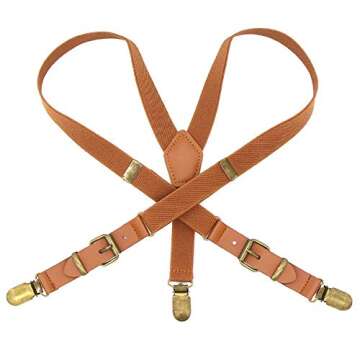 Stylish Hesenhan Suspenders & Bow Tie Set for Kids