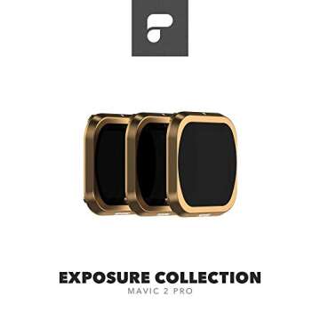PolarPro Exposure Filter Collection (ND128, ND256, ND1000 Filters for Long Exposure Photography) for...