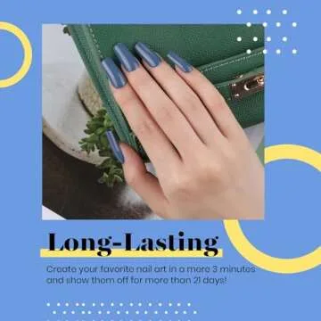 Beetles Gel Nail Polish, 1Pcs 15ML In the Grayish Blue Color Soak Off Gel Polish Nail Art Manicure Salon DIY Uv Nail Lamp Gel Nail Design Decoration at Home