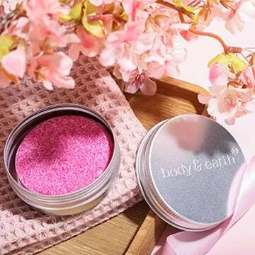 Bath and Body Gift Set - Cherry Blossom Scent for Her