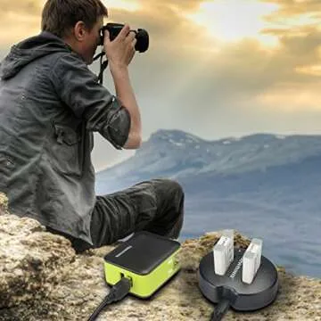 Newmowa NB 13L Dual USB Charger for Canon NB-13L and PowerShot G5X, G7X, G7 X Mark II, G9X, G9 X Mark II, G1 X Mark III, SX620 HS, SX720 HS, SX730 HS