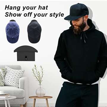 Stylish Hat Hooks for Organized Hat Display Solutions