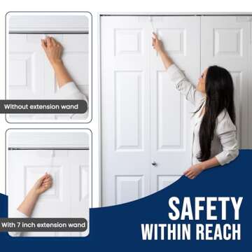 Safety Innovations Bi-fold Door Lock - Easy Installation & Safe Home