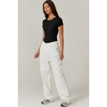 Shop the QINSEN Black Bodysuit for Women Stylish Comfort