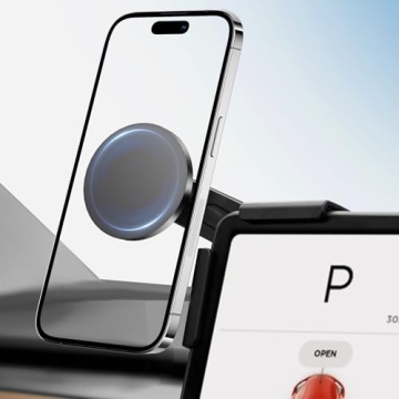 ANKEWAY Phone Mount Holder for Tesla Model 3 Y X S - Ultimate Magnetic Device Holder