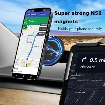 Best Tesla Phone Mount Holder with Strong Magnet Power
