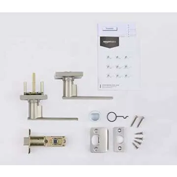 Stylish Amazon Basics Door Lever Easy Installation  Security