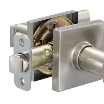 Stylish Amazon Basics Door Lever Easy Installation  Security