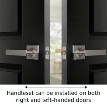 Stylish Amazon Basics Door Lever Easy Installation  Security