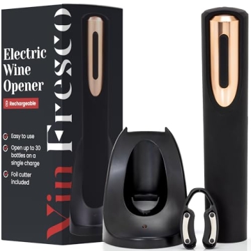 Rechargeable Electric Wine Opener for Effortless Corking