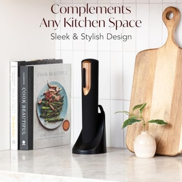 Rechargeable Electric Wine Opener for Effortless Corking
