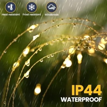 120LED GIGALUMI Garden Lights - 2 Pack