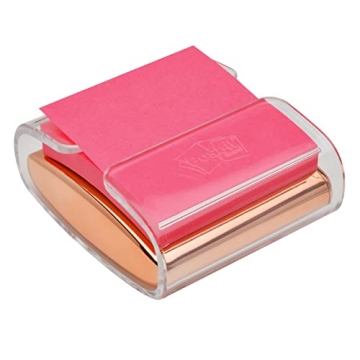 Stylish Post-it Pop-up Note Dispenser in Rose Gold