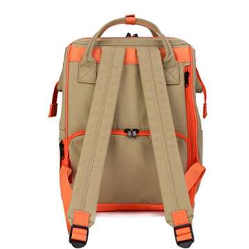 Kah&Kee Travel Backpack - Stylish Anti-theft Laptop Bag for Everyday Use