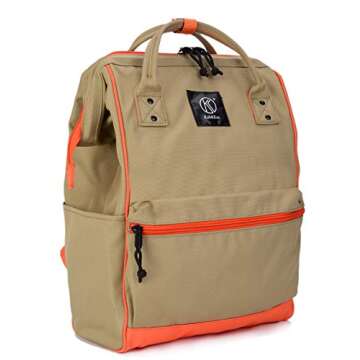 Kah&Kee Anti-theft Travel Backpack - Stylish & Functional