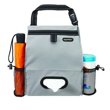 High Road Car Back Seat Organizer with Tissue Holder