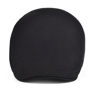 VOBOOM Men's Black Ivy Gatsby Hat for Timeless Style