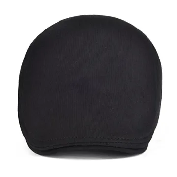 VOBOOM Men's Black Ivy Gatsby Hat for Timeless Style