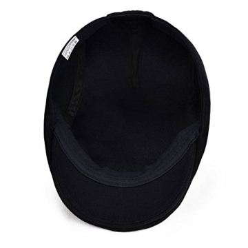 VOBOOM Men's Black Ivy Gatsby Hat for Timeless Style