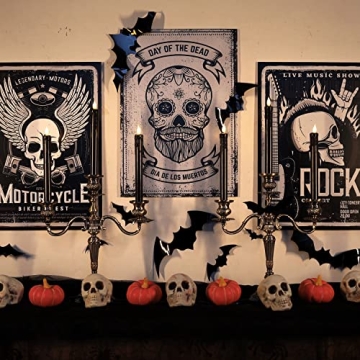 Homemory Flameless Taper Candles with Remote, 6 Pcs