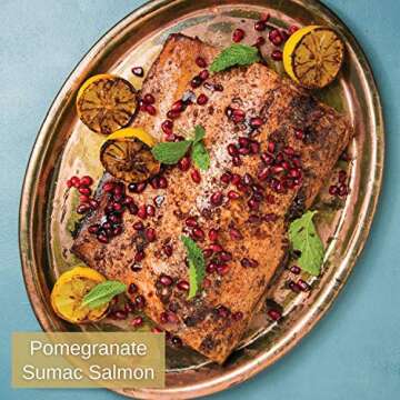 Jamie Geller Sumac Spice Seasoning | Fresh Ground Dried Red Berries (3.5 oz Glass Jar, 100g) OU KOSHER | Mediterranean Seasoning For Zaatar Spice | Dry Rubs For Turkey, Chicken, Meat, Beef, Lamb Chops