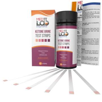 Ketone Strips Keto Test(150 ct) for Ketone Urine Testing. Ketosis Test Strips for Keto Diet, Paleo, ...