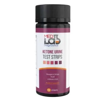Ketone Strips Keto Test(150 ct) for Ketone Urine Testing. Ketosis Test Strips for Keto Diet, Paleo, Ketogenic, Atkins, Low Carb Diet