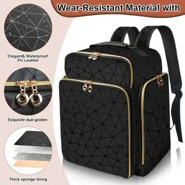 Nail Polish Organizer Backpack - Travel Storage