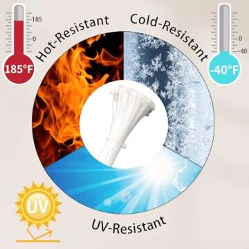 400-Pack Zip Ties Assorted Sizes for Home & DIY Projects