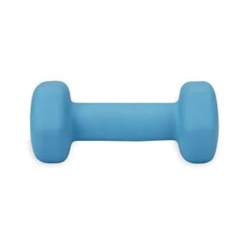 New Balance Dumbbells Hand Weights (Single) - Neoprene Exercise & Fitness Dumbbell for Home Gym Equi...