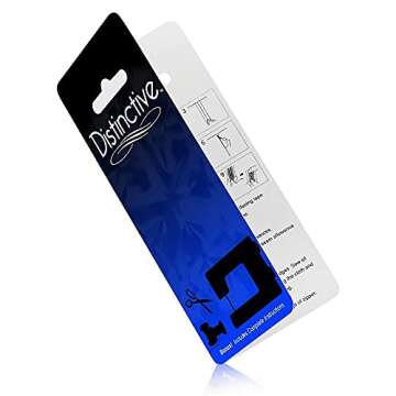 Distinctive Edge Joining/Stitch in The Ditch Sewing Machine Presser Foot - Fits All Low Shank Snap-O...