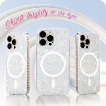 LONLI Hue Magnetic Case for iPhone 15 Pro with Shock Absorption